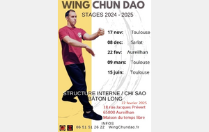 Wing Chun Stage évènement